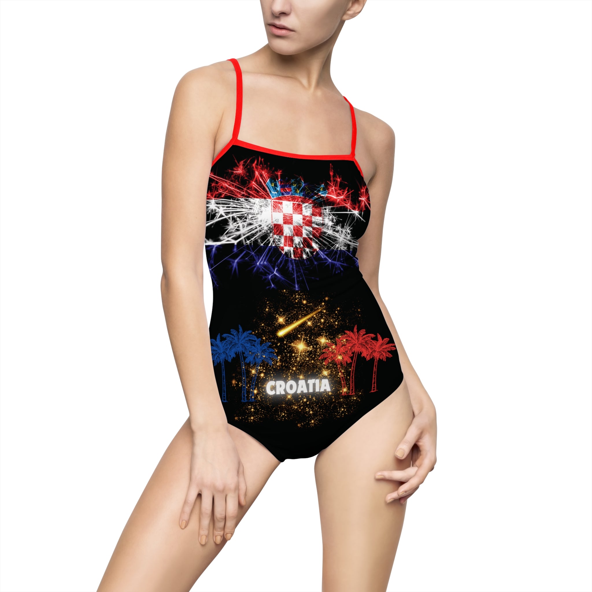 Croatia Night Sky Swimsuit