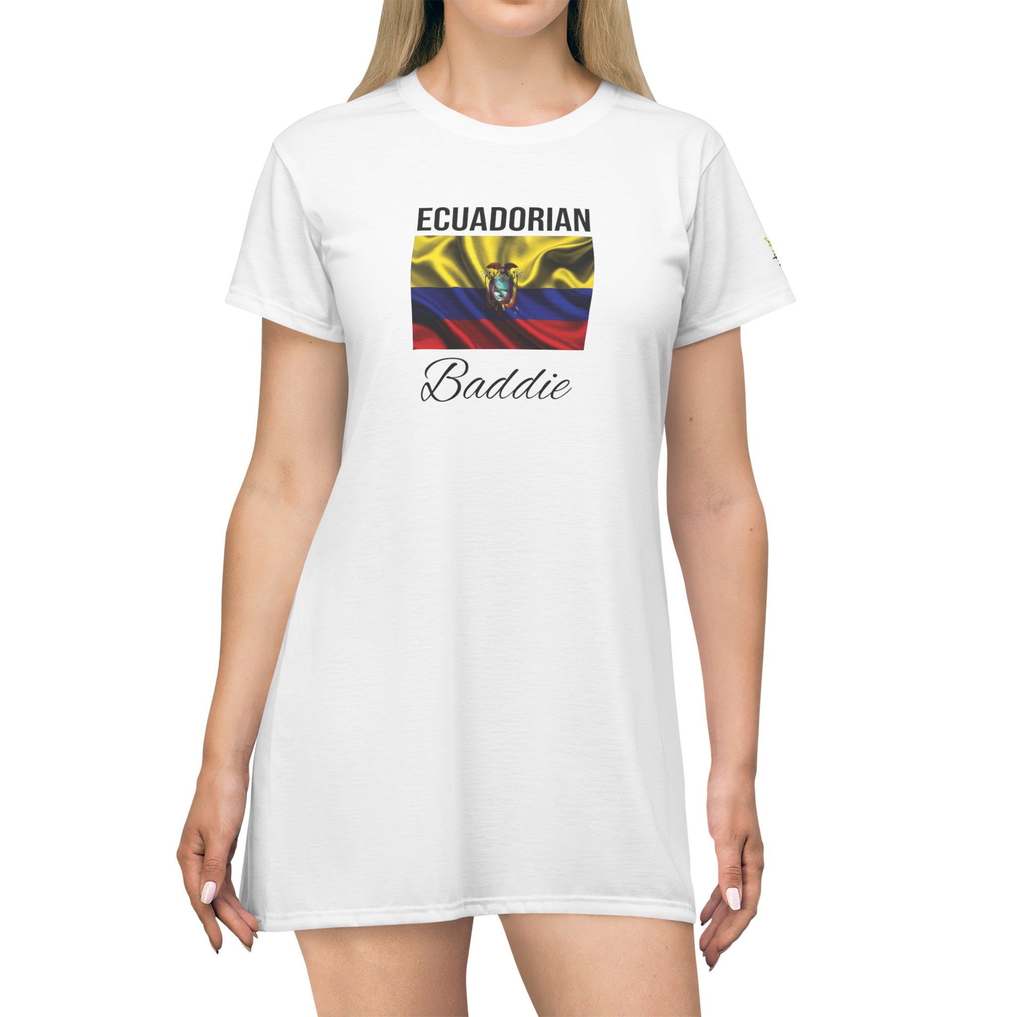 Ecuador Baddie T-Shirt Dress