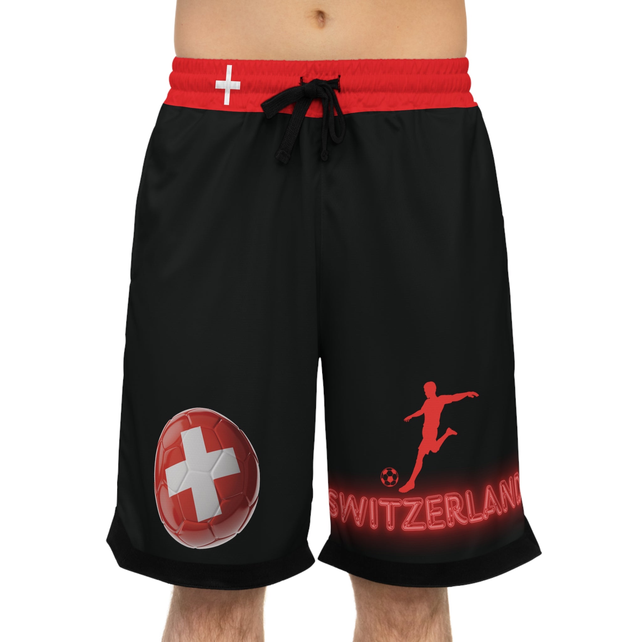 Switzerland Football Shorts