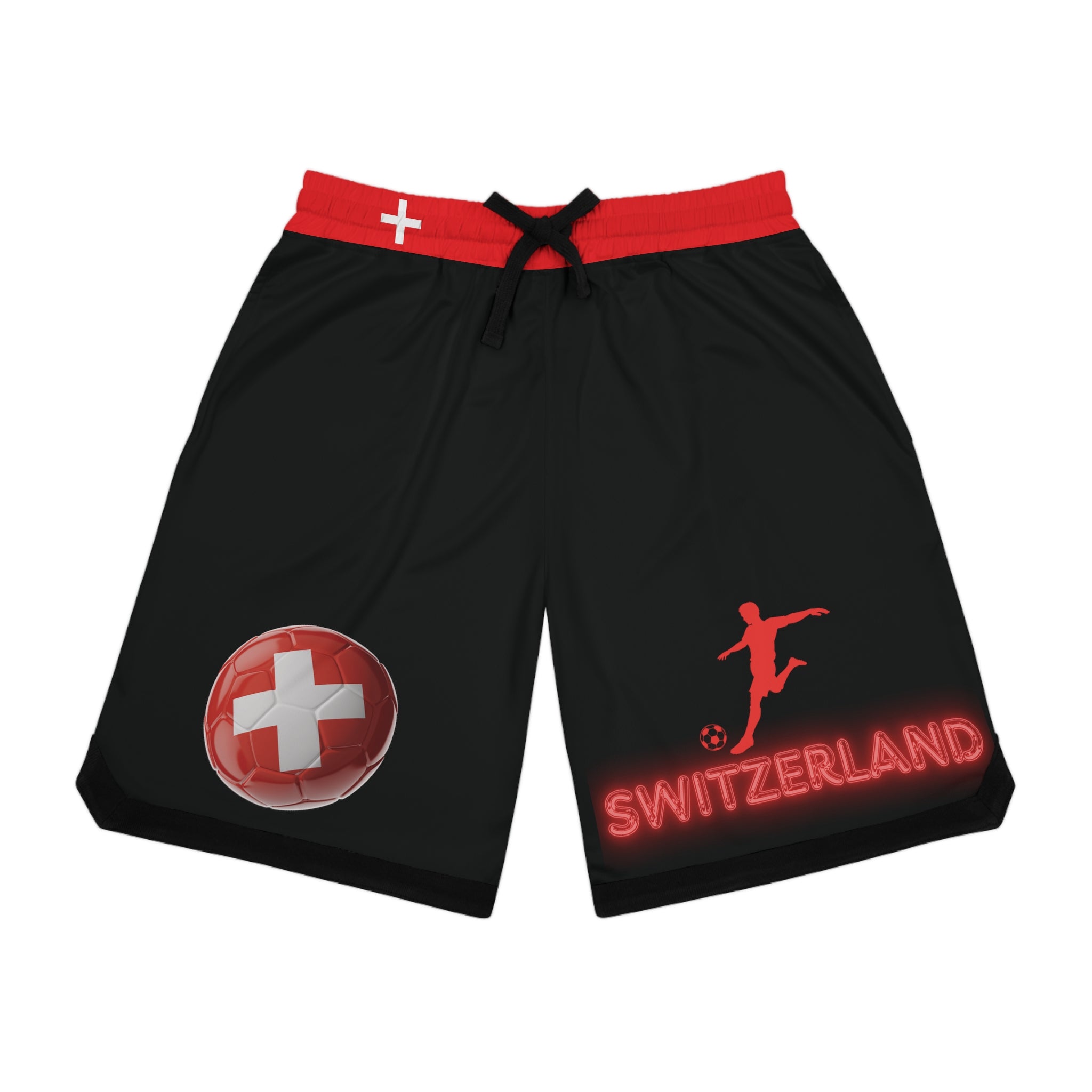 Switzerland Football Shorts